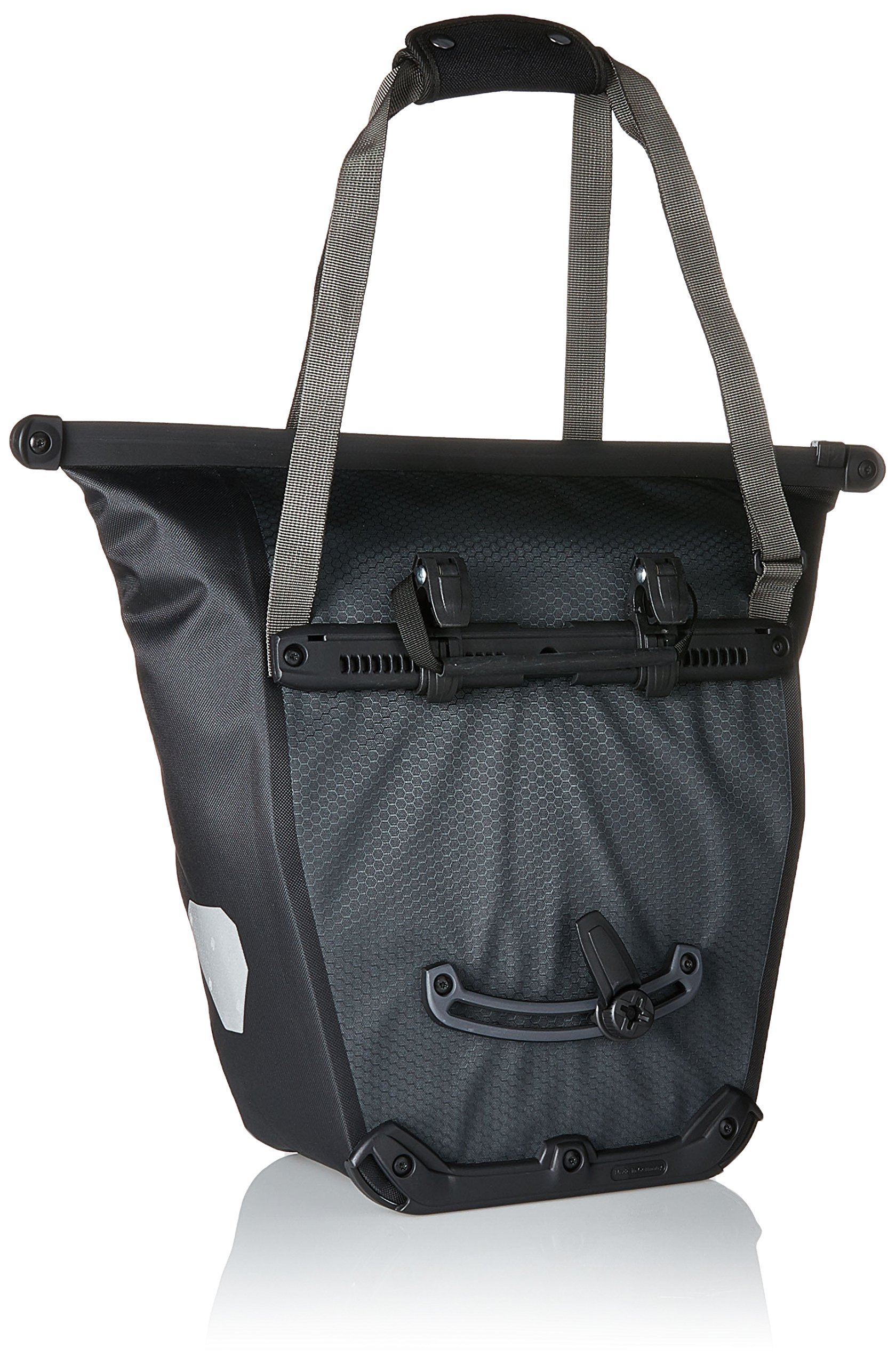 Ortlieb Bike Shopper Pannier: Each, QL2 Hardware, Slate/Black